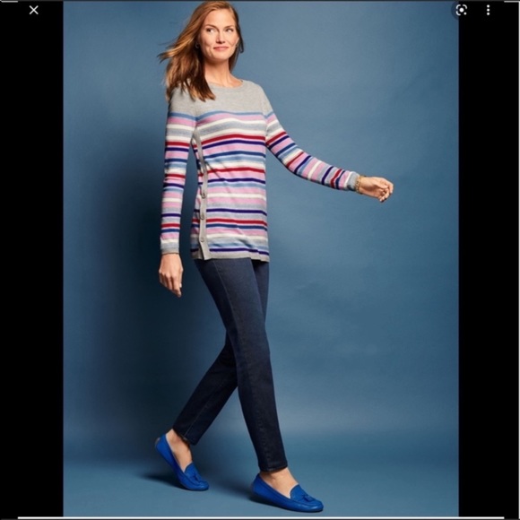 Talbots Shoes - Talbots Everson Pebbled Leather Driving Moccasins Size 9.5